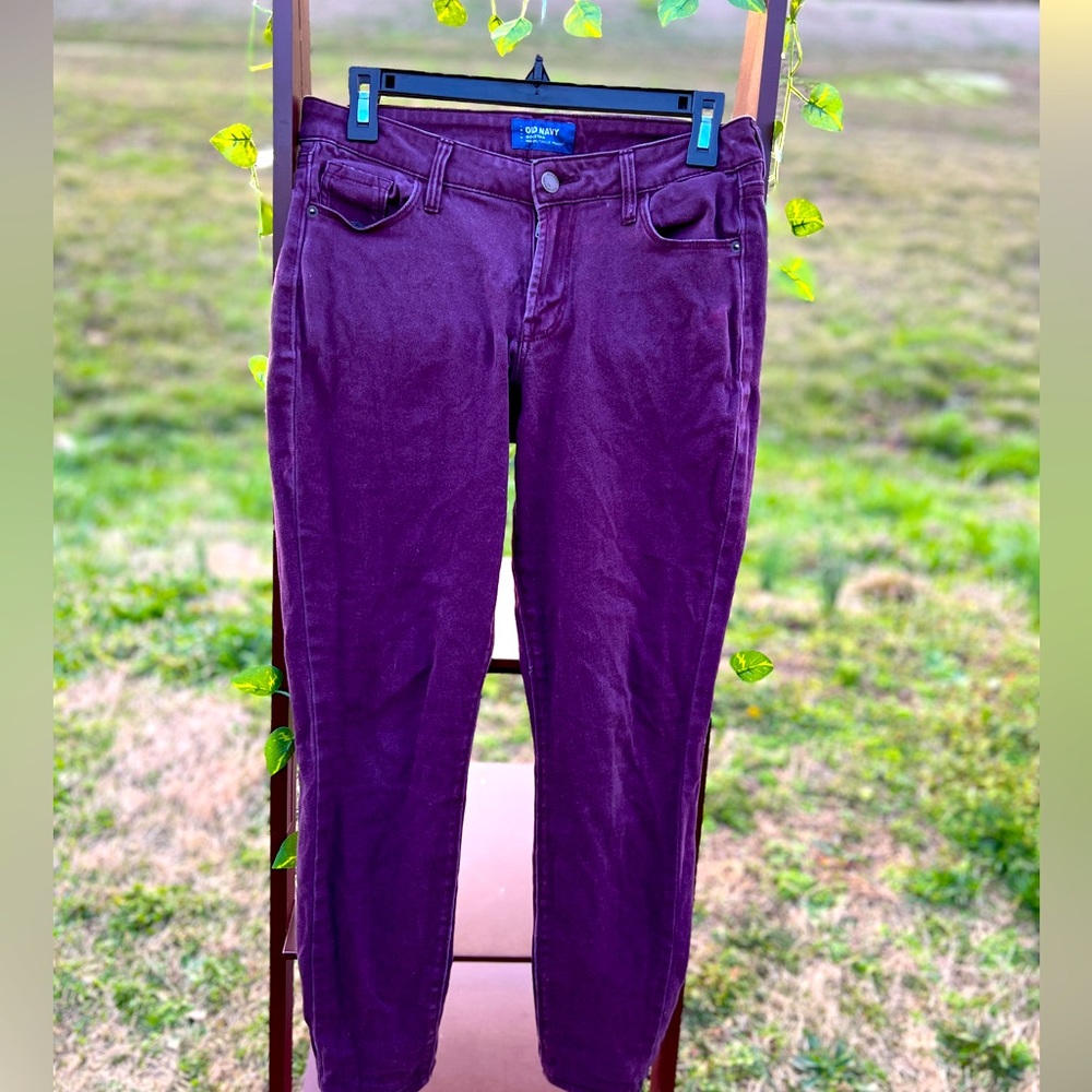 Old navy rock star mid rise jeans